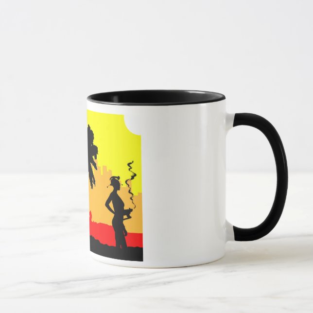 beach bot mug (Right)