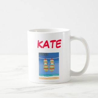 Beach-Bound-Flip-Flops-Print-C12042747, KATE, m... Coffee Mug