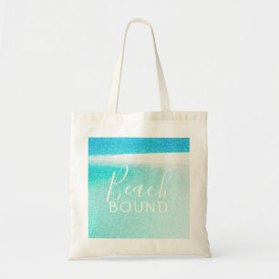 Beach Bound *Glitter Beach* Tote Bag