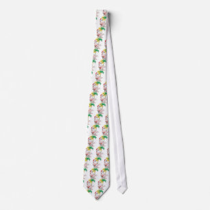 Beach Bound Santa Tie