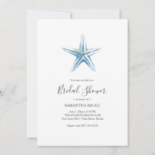 Beach Bridal Shower Invitations