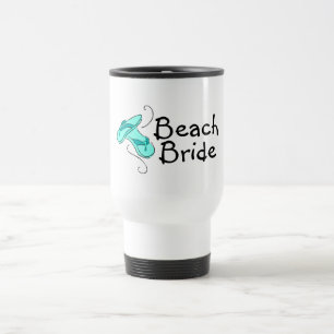 Beach Bride (Flip Flop) Travel Mug
