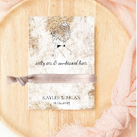 Beach Bridesmaid Hair Tie Scrunchie Holder 