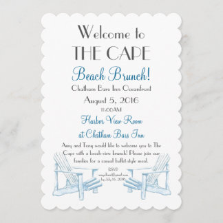 Beach Brunch Invitation