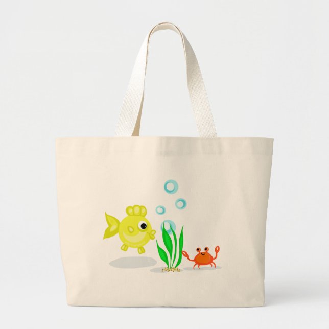 Beach Buddies Tote Bag (Front)