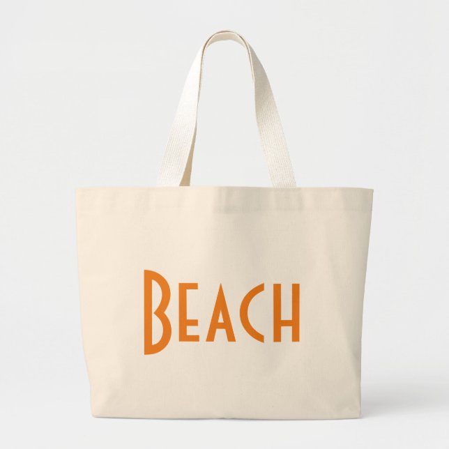 Beach Budget Tote (Front)