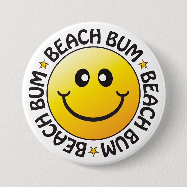 Beach Bum Badge (Front)