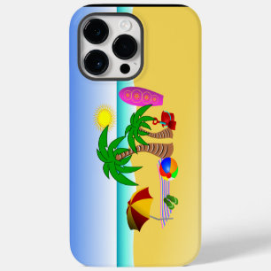 Beach Bum Fun in the Sun Sea and Surf Summer Slim iPhone 14 Pro Max Case