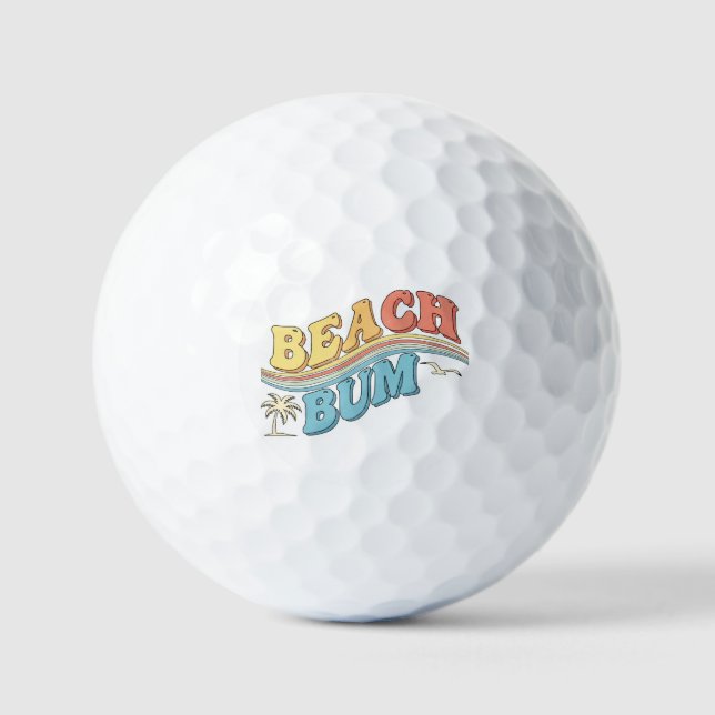   Beach Bum, Golf Balls (Front)
