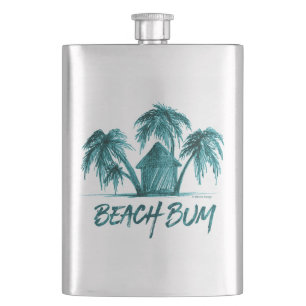 Beach Bum Hip Flask