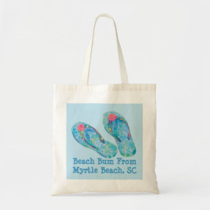 Beach Bum Myrtle Beach SC Tote Bag