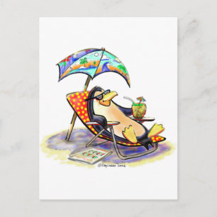 Beach Bum Postcard