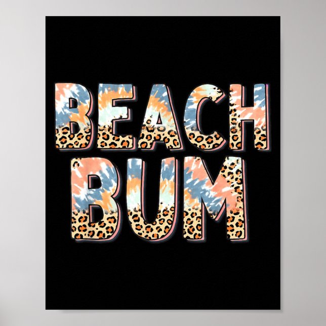 Beach Bum Poster (Front)