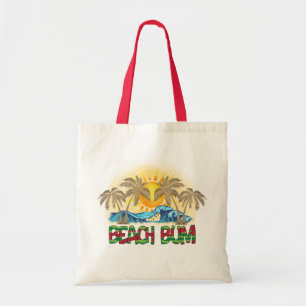 Beach Bum Summer Tote Bag