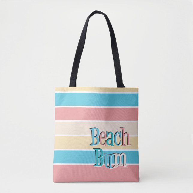 Beach Bum Tote Bag (Front)