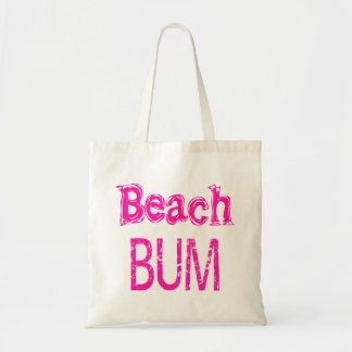 Beach Bum Tote Bag Pink