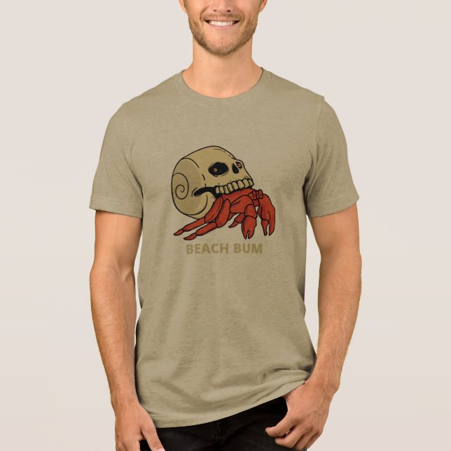 Beach Bum Tri-Blend Shirt (Front)