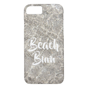 Beach bum water on beach sand summer iPhone 8/7 case