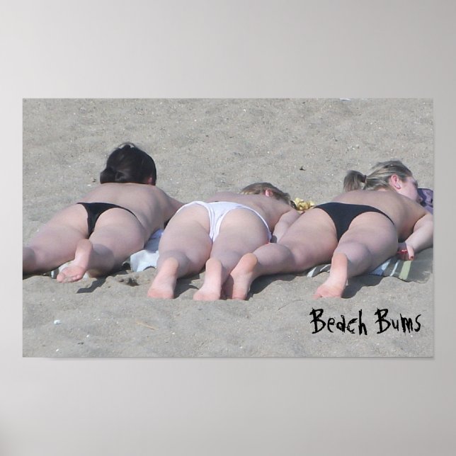 Beach Bums Poster (Front)
