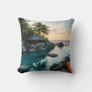 Beach Bungalow 1 & Ocean Dolphin Pillow