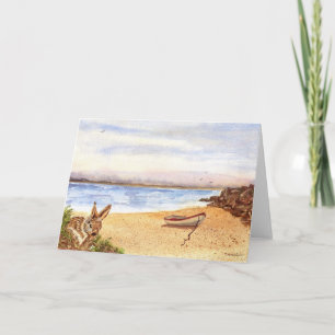 'Beach Bunny' Card