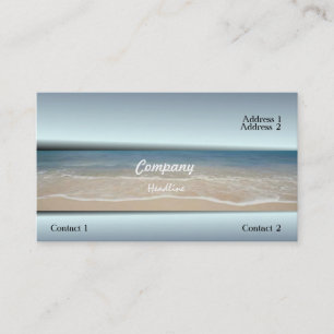 Beach Business Card