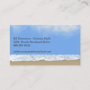 Beach Business Cards