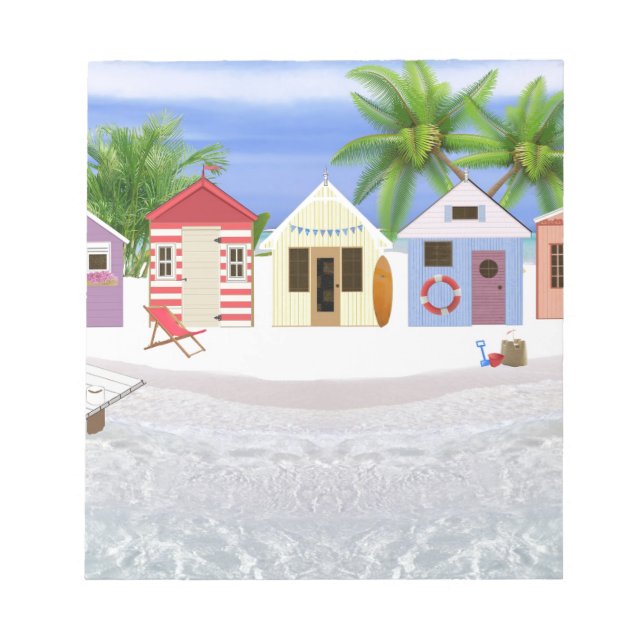 BEACH CABANAS NOTEPAD (Front)