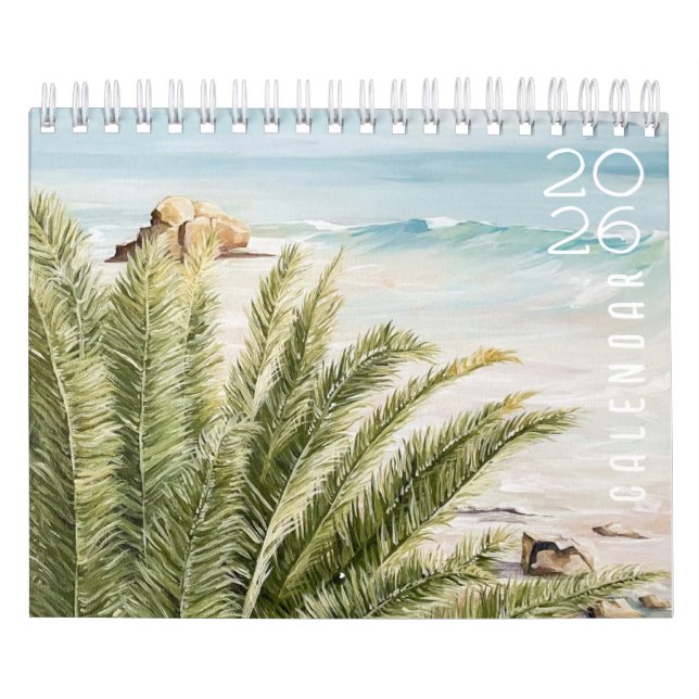 Beach Calendar - Large Calendar  (Cover)