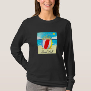 Beach Camping Summer The Debutante Beach Ball Mum  T-Shirt