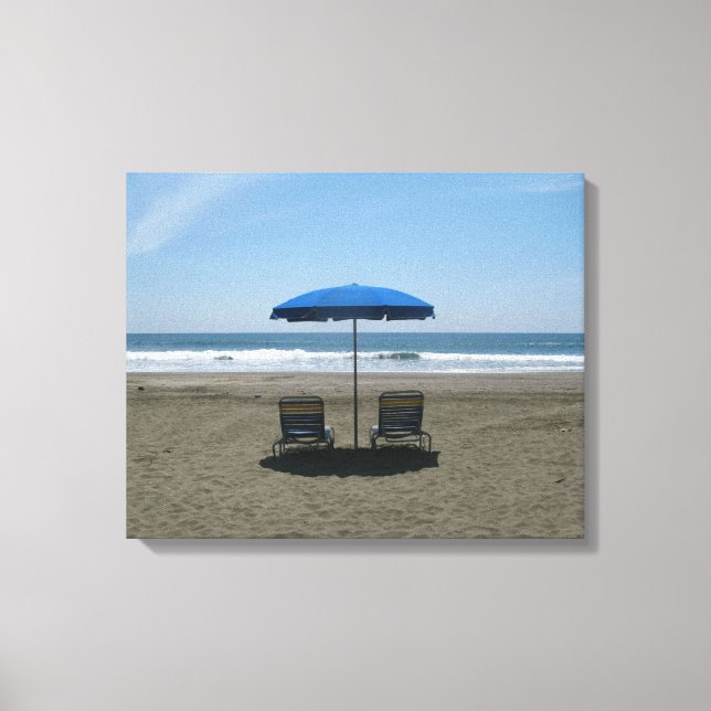 Beach Canvas Print (Front)