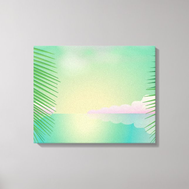 Beach Canvas Print (Front)