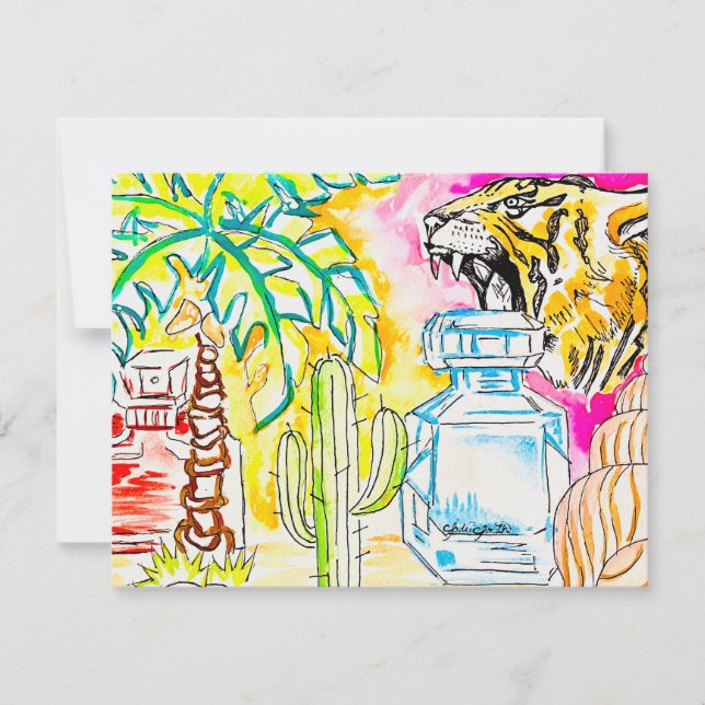 Beach Card (Front)