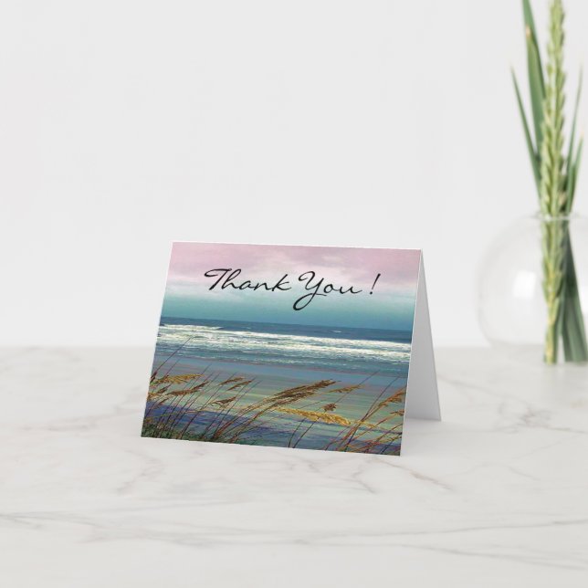 Beach Card -  Thank You ! (Front)