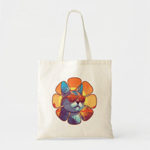 Beach Cat Tote Bag