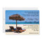 Beach Chairs Destination Wedding Invitation