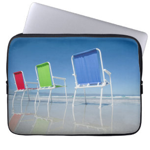 Beach Chairs In Australia Laptop Sleeve