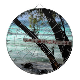 Beach Chairs Rum Point Grand Cayman Dartboard