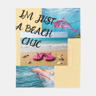 BEACH CHIC FLEECE BLANKET