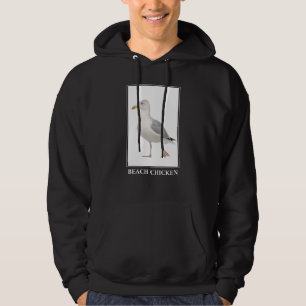 Beach Chicken – Seagull Gull Humour Hoodie