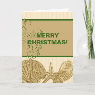Beach Christmas Card