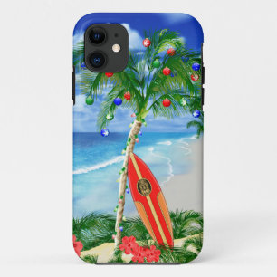 Beach Christmas iPhone 11 Case