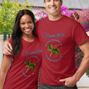 Beach Christmas Family Reunion Starfish T-Shirt