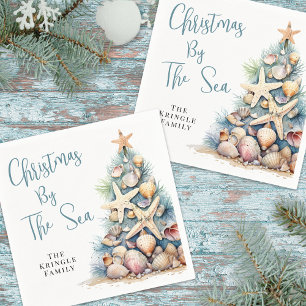 Beach Christmas Party Napkin