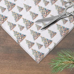 Beach Christmas Tissue Paper<br><div class="desc">Get into the holiday spirit with this beachy tissue paper featuring a Christmas tree made of shells and starfish. Perfect for gift bags or stocking stuffers, this design brings a tropical twist to your holiday celebrations. Ideal for anyone living in places like Florida, Hawaii, or the Bahamas, or for those...</div>