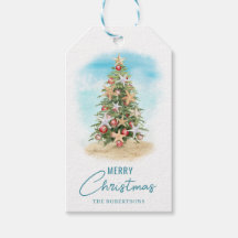 Beach Christmas Tree Coastal