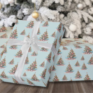 Beach Christmas Wrapping Paper