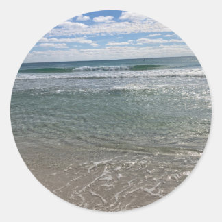 Beach Classic Round Sticker