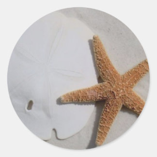 Beach Classic Round Sticker