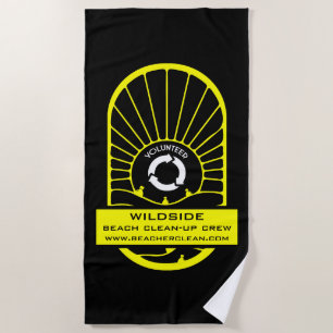Beach Clean - Up Volunteer Crew Beach Towel